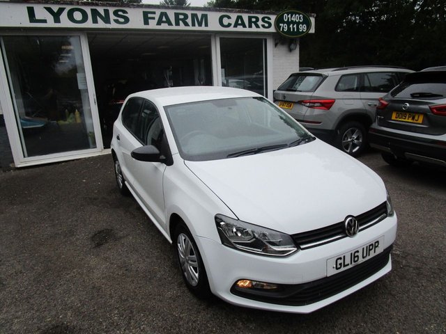 2016 16 Volkswagen Polo 1.0 S AC 5d 60 BHP