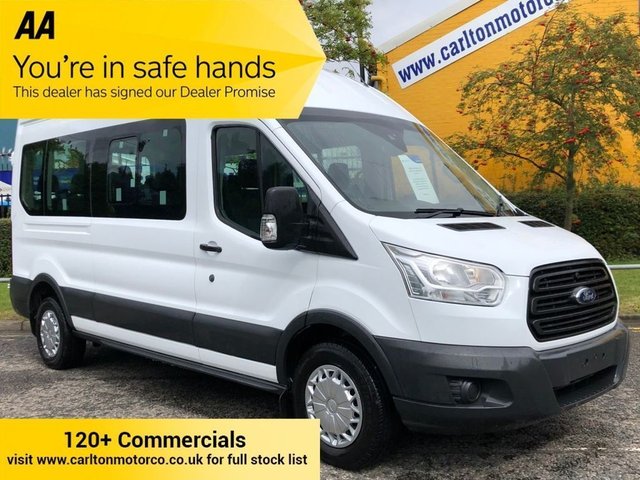 2016 65 Ford Transit 410 TDCi 125 LWB L3 MINIBUS 14 SEATER HI/R LOW MILEAGE