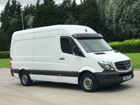 USED 2015 15 MERCEDES-BENZ SPRINTER 2.1 313 CDI MWB 129 BHP PARKING SENSORS +2 KEYS + HIGH ROOF