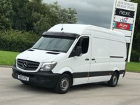 USED 2015 15 MERCEDES-BENZ SPRINTER 2.1 313 CDI MWB 129 BHP PARKING SENSORS +2 KEYS + HIGH ROOF