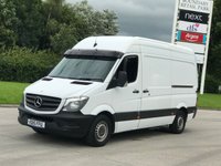 USED 2015 15 MERCEDES-BENZ SPRINTER 2.1 313 CDI MWB 129 BHP PARKING SENSORS +2 KEYS + HIGH ROOF