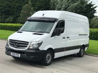 USED 2015 15 MERCEDES-BENZ SPRINTER 2.1 313 CDI MWB 129 BHP PARKING SENSORS +2 KEYS + HIGH ROOF