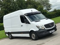 USED 2015 15 MERCEDES-BENZ SPRINTER 2.1 313 CDI MWB 129 BHP PARKING SENSORS +2 KEYS + HIGH ROOF