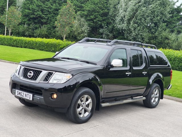 2012 62 Nissan Navara 2.5 DCI PLATINUM 4X4 SHR DCB 188 BHP