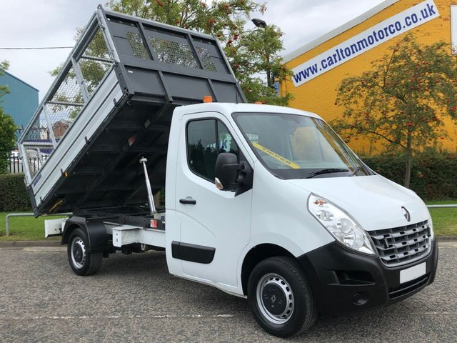 2014 64 Renault Master 2.3 ML35 DCI 125 CAGED / REFUGE / ARBORIST TIPPER DRW 125 