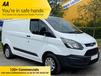 USED 2015 15 FORD TRANSIT CUSTOM 270 TDCi 100 L1 LOW ROOF PANEL VAN  