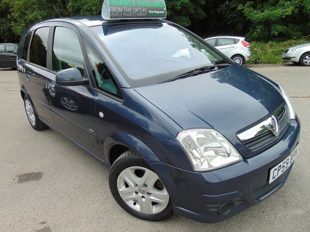 2009 59 Vauxhall Meriva 1.6 ACTIVE 5d 100 BHP