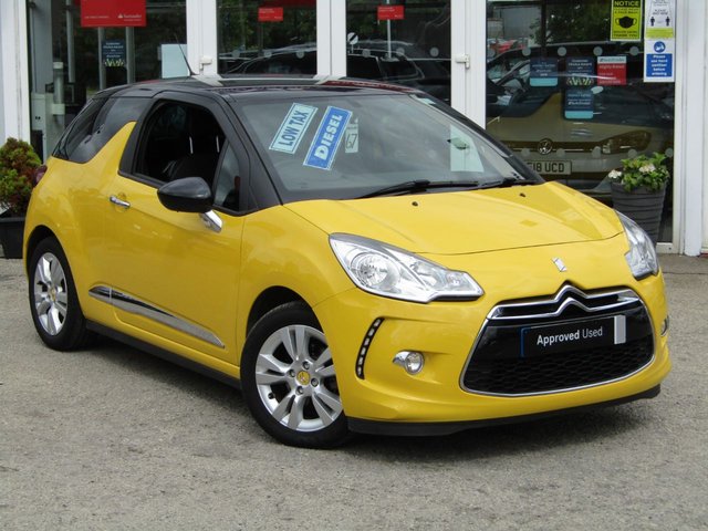 2013 13 Citroen DS3 1.6 E-HDI DSTYLE 3d 90 BHP