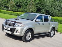 USED 2013 13 TOYOTA HI-LUX 3.0 INVINCIBLE 4X4 D-4D DCB 169 BHP CHOICES OF HILUX IN STOCK ** NO VAT