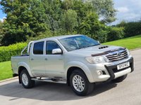 USED 2013 13 TOYOTA HI-LUX 3.0 INVINCIBLE 4X4 D-4D DCB 169 BHP CHOICES OF HILUX IN STOCK ** NO VAT