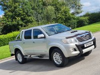USED 2013 13 TOYOTA HI-LUX 3.0 INVINCIBLE 4X4 D-4D DCB 169 BHP CHOICES OF HILUX IN STOCK ** NO VAT