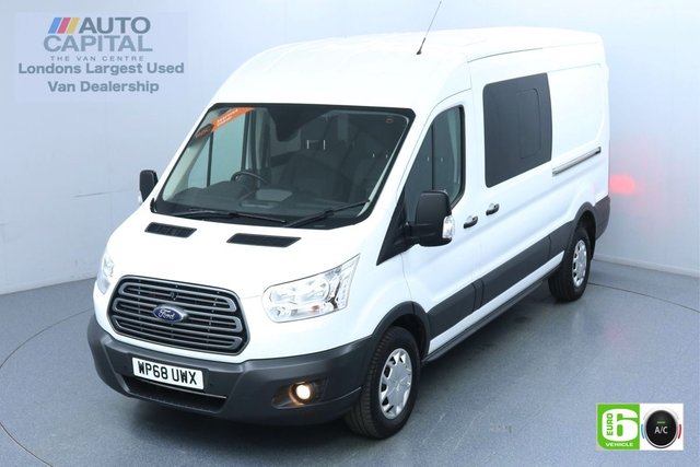 2018 68 FORD TRANSIT 2.0 350 Trend L3 H2 130 BHP 6 Seats Combi Euro 6 Low Emission