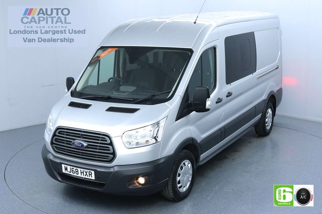 2018 68 FORD TRANSIT 2.0 350 Trend L3 H2 130 BHP 6 Seats Combi Euro 6 Low Emission