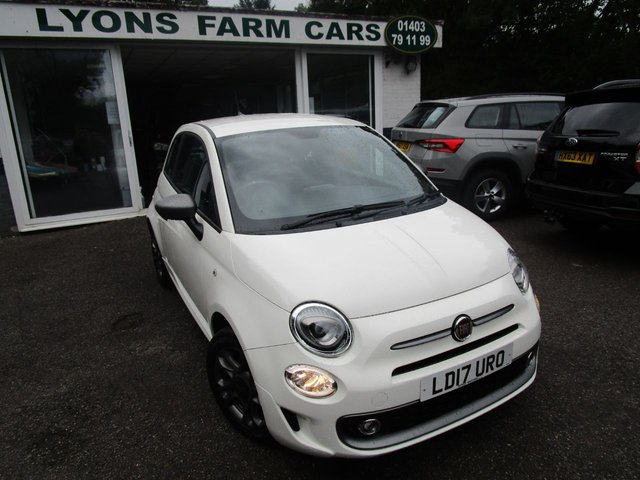 2017 17 Fiat 500 1.2 S (SPORT) 3d 69 BHP NEW SHAPE