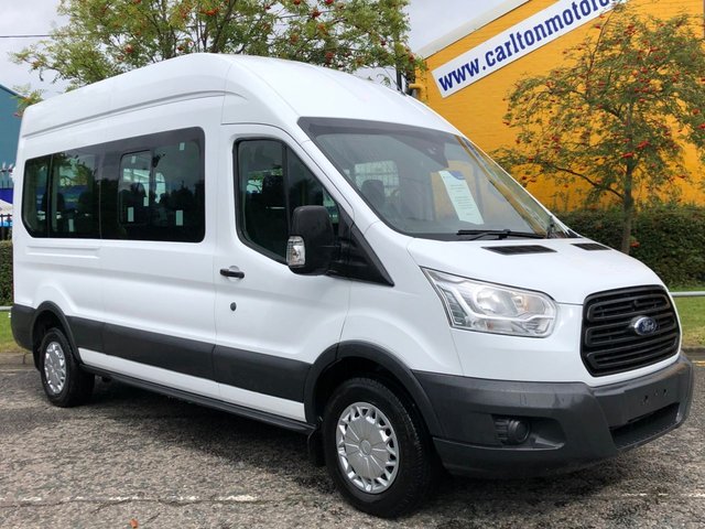 2016 65 Ford Transit 410 TDCi 125 L3 MINIBUS 14 SEATER H/ROOF 