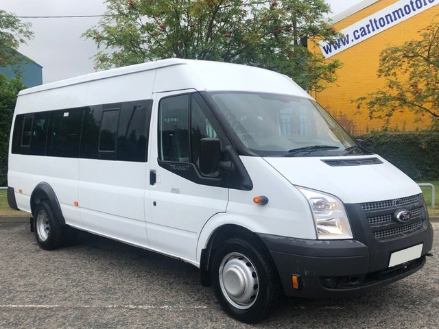 2013 63 Ford Transit 430EL TDCI 135 MINIBUS 17 SEATER LOW MILEAGE DRW