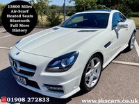 USED 2013 13 MERCEDES-BENZ SLK 1.8 SLK200 BLUEEFFICIENCY AMG SPORT 2d 184 BHP **12 MONTH NATIONAL WARRANTY**