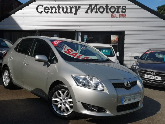 2008 08 Toyota Auris 1.4 T3 VVT-I 5d - FULL MOT