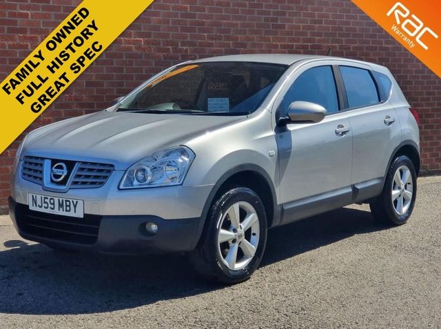 2009 59 Nissan Qashqai 1.6 ACENTA 5d 113 BHP
