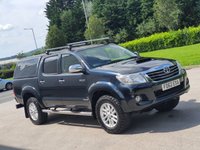 USED 2013 62 TOYOTA HI-LUX 3.0 INVINCIBLE 4X4 D-4D DCB 169 BHP ** NO VAT ** NO VAT **  3 KEYS