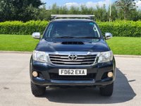 USED 2013 62 TOYOTA HI-LUX 3.0 INVINCIBLE 4X4 D-4D DCB 169 BHP ** NO VAT ** NO VAT **  3 KEYS