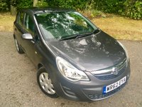USED 2012 62 VAUXHALL CORSA 1.2 EXCLUSIV AC 5d 83 BHP ONLY 37,500 MILES WITH 1 LADY OWNER SINCE AUGUST 2013 BEAUTIFULLY KEPT CAR WITH FULL 'VAUXHALL MAIN DEALER SERVICE HISTORY AND LAST SERVICED @36,019 MILES,,LONG MOT