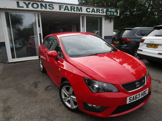 2013 63 Seat Ibiza 1.2 TSI FR 3d 104 BHP