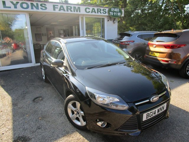 2014 14 Ford Focus 1.0 ZETEC NAVIGATOR 125 ECOBOOST 5d 124 BHP