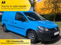 USED 2015 15 VOLKSWAGEN CADDY MAXI C20 TDI STARTLINE 101 BHP TWIN SIDE DOORS A/CON 