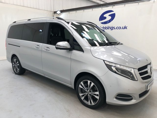 2018 68 MERCEDES-BENZ V-CLASS 2.1 V220 D SPORT L 5d 161 BHP LWB VAT QUALIFYING