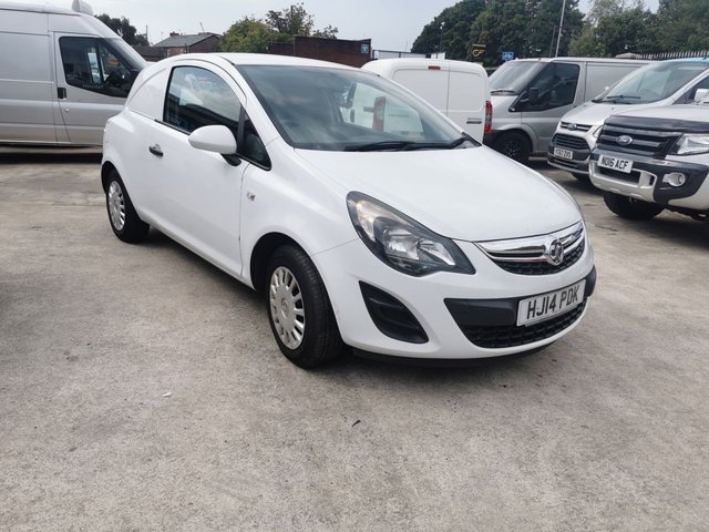 nearly new vauxhall corsa van