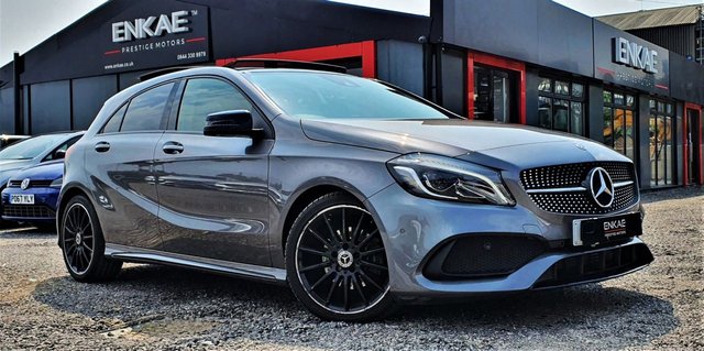 2017 67 Mercedes-Benz A-Class 1.6 A 200 AMG LINE PREMIUM PLUS 5d 154 BHP