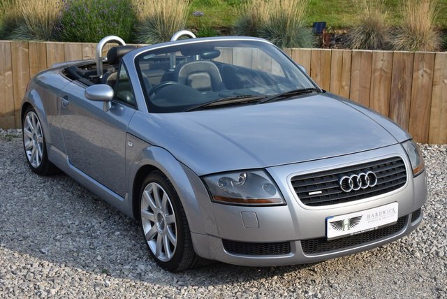 2004 04 Audi TT 1.8 ROADSTER QUATTRO 2d 221 BHP