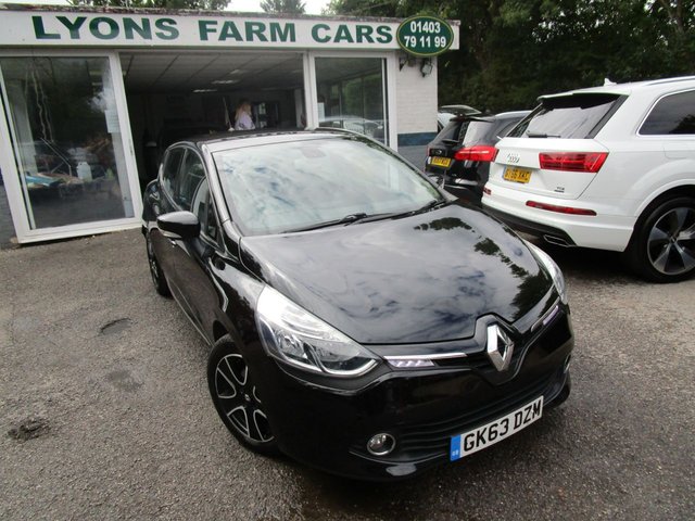 2013 63 Renault Clio 0.9 DYNAMIQUE MEDIANAV ENERGY TCE S/S 5d 90 BHP