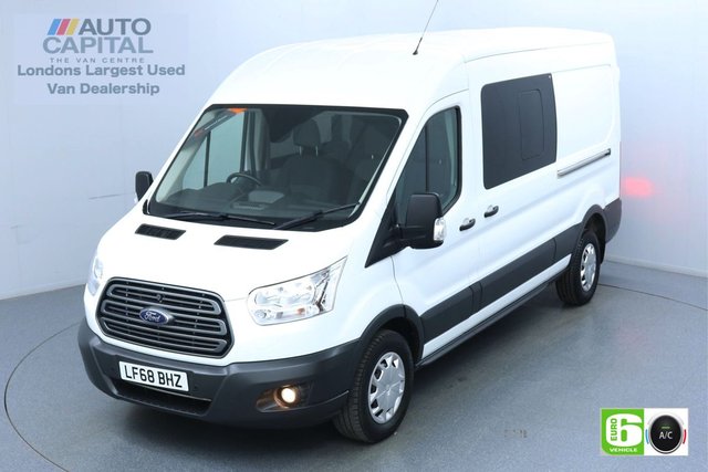 2018 68 FORD TRANSIT 2.0 350 Trend L3 H2 130 BHP 6 Seats Combi Euro 6 Low Emission