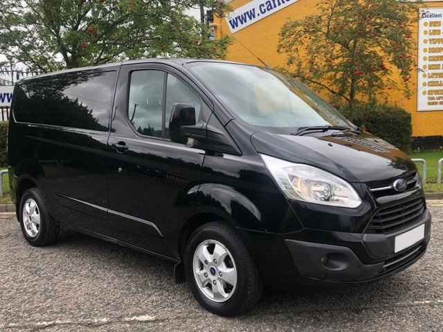 2017 17 Ford Transit Custom 270 TDCi 170 LIMITED [ BLACK ] LOW ROOF L1H1 P/V 