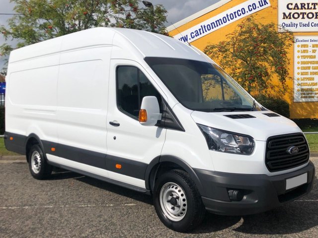 2018 18 Ford Transit 350 TDCi 130 L4 H3 Ex LWB JUMBO HIGH ROOF P/V DRW 