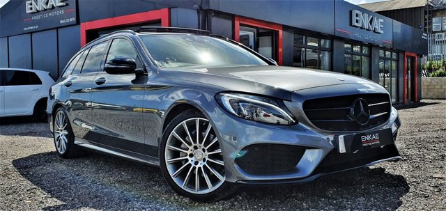 2017 17 Mercedes-Benz C Class 2.1 C220 D AMG LINE PREMIUM 5d 170 BHP