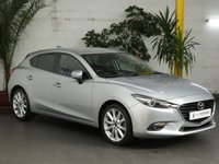 USED 2017 17 MAZDA 3 2.0 SPORT NAV 5d 118 BHP SAT NAV 1 OWNER FSH