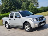 USED 2012 12 NISSAN NAVARA 2.5 DCI TEKNA 4X4 SHR DCB 188 BHP SAT NAV + LEATHER + R , CAMERA