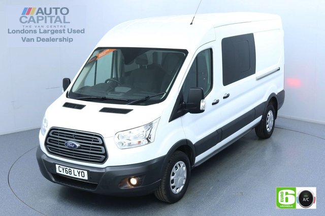 2018 68 FORD TRANSIT 2.0 350 Trend L3 H2 130 BHP 6 Seats Combi Euro 6 Low Emission