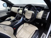 USED 2014 14 LAND ROVER RANGE ROVER SPORT 3.0 SDV6 (288 BHP) AUTOBIOGRAPHY DYNAMIC 4X4 AUTO (S/S)..2 TONE BLACK / IVORY UPHOLSTERY..NAV..PANORAMIC SUNROOF..REAR SEAT ENTERTAINMENT PANROOF+CAM+TINTS+XENON+LEATHER+NAV+CRUISE+REAR DVD