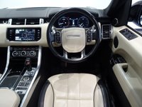 USED 2014 14 LAND ROVER RANGE ROVER SPORT 3.0 SDV6 (288 BHP) AUTOBIOGRAPHY DYNAMIC 4X4 AUTO (S/S)..2 TONE BLACK / IVORY UPHOLSTERY..NAV..PANORAMIC SUNROOF..REAR SEAT ENTERTAINMENT PANROOF+CAM+TINTS+XENON+LEATHER+NAV+CRUISE+REAR DVD