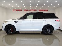 USED 2014 14 LAND ROVER RANGE ROVER SPORT 3.0 SDV6 (288 BHP) AUTOBIOGRAPHY DYNAMIC 4X4 AUTO (S/S)..2 TONE BLACK / IVORY UPHOLSTERY..NAV..PANORAMIC SUNROOF..REAR SEAT ENTERTAINMENT PANROOF+CAM+TINTS+XENON+LEATHER+NAV+CRUISE+REAR DVD