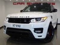 USED 2014 14 LAND ROVER RANGE ROVER SPORT 3.0 SDV6 (288 BHP) AUTOBIOGRAPHY DYNAMIC 4X4 AUTO (S/S)..2 TONE BLACK / IVORY UPHOLSTERY..NAV..PANORAMIC SUNROOF..REAR SEAT ENTERTAINMENT PANROOF+CAM+TINTS+XENON+LEATHER+NAV+CRUISE+REAR DVD