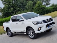 USED 2017 17 TOYOTA HI-LUX 2.4 INVINCIBLE 4WD D-4D DCB 148 BHP PRICE 16750+VAT 3350 TOTAL = 20100