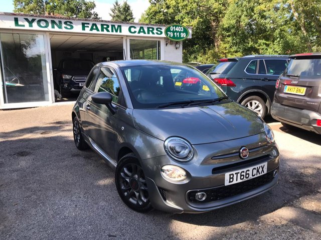 2016 66 Fiat 500 1.2 S (SPORT) 3d 69 BHP NEW SHAPE *7