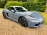 USED 2018 18 PORSCHE 718 CAYMAN 2.0 CAYMAN PDK 2d 295 BHP 1 Owner, F/P/S/H &pound;8,K extras