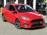 USED 2019 68 FORD FIESTA 1.0 ST-LINE 3d 99 BHP Finished in RACE RED with contrasting GREY SPORTS Cloth interior trim. This Fiesta is a small car that you can really enjoy driving. Economical and cheap to run, stylish to look at and some great features. Low post 2017 Road Tax with, In App Play, Cruise Control, DAB radio, B/Tooth, Alloys, Air Con and much more, makes this a must for the first time driver or small family. Serviced and ready to go. 1st MOT not due until 12/02/2022.