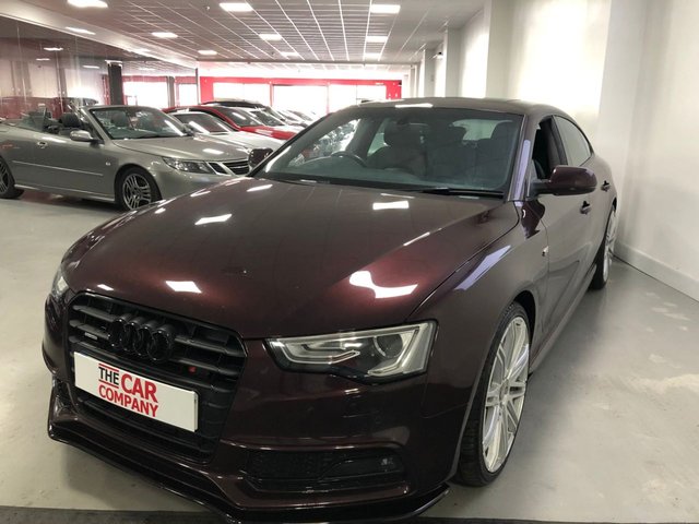 2012 61 Audi A5 3.0 SPORTBACK TDI QUATTRO S LINE 5d 245 BHP